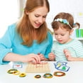 thumbnail image 4 of GLUAAE Stem Geo Board – 8x8 Math Manipulative for Kids Ages 3+ with Pattern Cards & Rubber Bands, 4 of 8