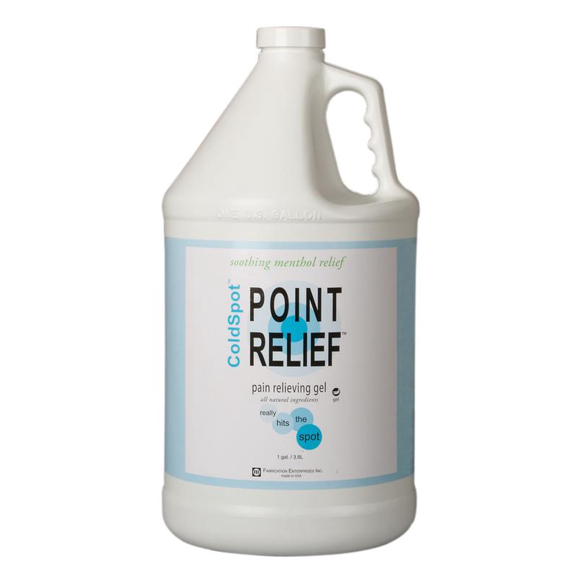 Point Relief ColdSpot Gel Pump, 128 Ounce (1 Gallon), Case of 4