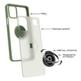 thumbnail image 2 of CoverON For LG K92 5G Phone Case, Ring Holder Kickstand Magnetic Mount Clear Hard Back Cover Rubber Bumper, Army Green, 2 of 8