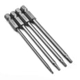 thumbnail image 4 of 4Pcs Hex Screwdriver Bits 1/4 Hex Shank Magnetic Head Screw Driver Drill Bit Set 15/20/25/30mm, 4 of 4