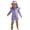 c-814Purple472, variant on MEZZALL Children Girls Long Sleeve O-Neck Zip Up One-Pieces Monokini Swimsuit With Sun Hat For Baby Rash guard Fashionable Summer Flower Print Beachwear