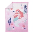 thumbnail image 2 of Disney  The Little Mermaid Ariel Cute by Nature 4pc Crib Bedding Set, 2 of 5