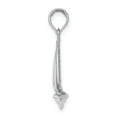 thumbnail image 2 of FB Jewels 14K White Gold White 3D Sailboat Pendant High Polish, 2 of 5
