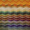 thumbnail image 2 of Noah 15x15 Gold Ornate Wood Framed with Double Matting Museum Art Print Titled - Color and Cadence II, 2 of 4