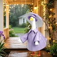 thumbnail image 6 of Nkmbld Porch Goose Decor, Spring Summer Goose Clothes for Cement Plastic Goose Statue Decor, Lawn Porch Goose Clothing for Patio Yard Decor, 6 of 8
