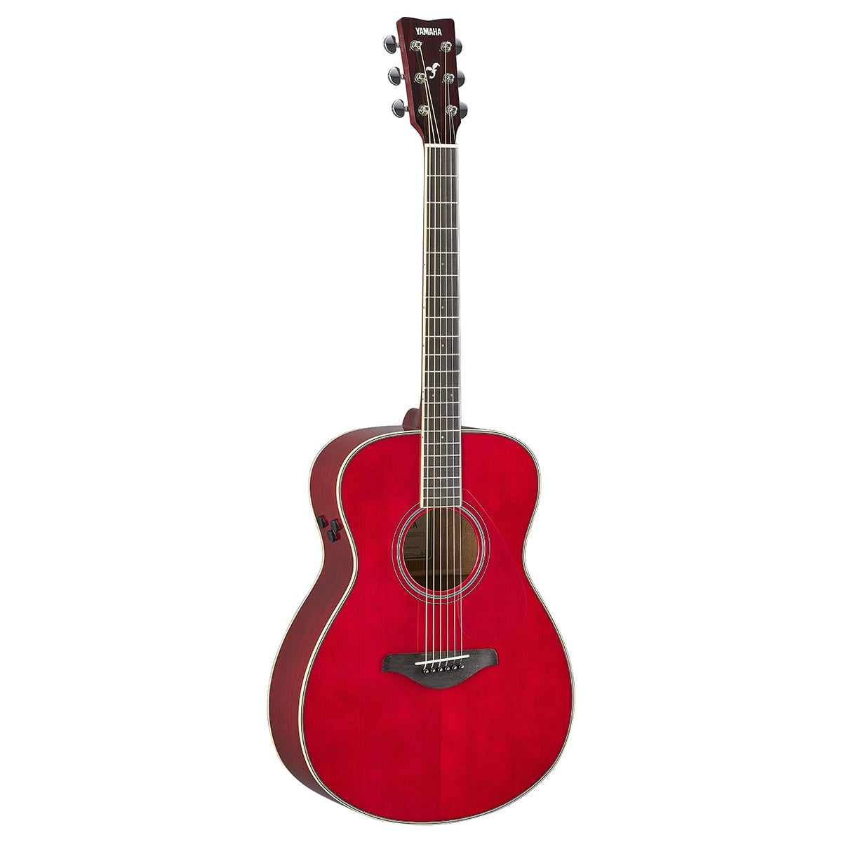 Yamaha FS TA Transacoustic Acoustic Electric Guitar Ruby Red