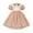 Beige, variant on Generic Gowns for Toddlers Kids Baby Girls Summer Bubble Sleeve Princess Skirt Shiny Dress for Fashion Casual Birthday Holiday Party Gown(3-4 Years,Beige)