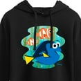 thumbnail image 3 of Disney Finding Dory - Dory, Marlin, & Nemo - Juniors Cropped Pullover Hoodie, 3 of 5