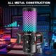 thumbnail image 3 of Micrófono USB ZealSound BKD-12 para iPhone iPad PC con RGB, 3 of 8