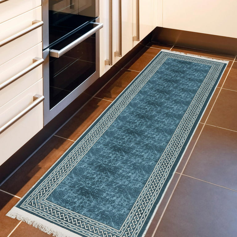 Ottomanson Machine Washable Non-Slip Checkered Area Rug For Living Room,  Hallway Runner, Entryway Rug & Reviews