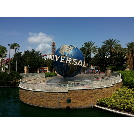 LAMINATED POSTER Universal Studios Globe Orlando Universal Florida Poster Print 24 x