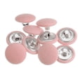 thumbnail image 1 of Botones de costura Unique Bargains 10uds 24L 15mm Redondo Metal Rosa, 1 of 5