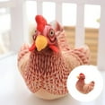 thumbnail image 2 of Cute Chicken Toy Soft Rooster Stuffed Animal Easter for Kids Boys Girls Holiday Present, 2 of 7