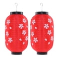 thumbnail image 1 of 2 uds farolillos de tela impermeables para decoración de tienda de Hotel (rojo) Sywqhk Arte deco, 1 of 9