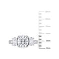 thumbnail image 2 of Everly Women's Moissanite 10K White Gold Engagement Ring, 2 of 7