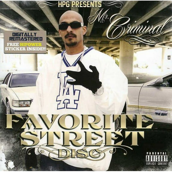 Mr. Criminal - HPG Presents: Mr. Criminal Favorite Street Disc - Music & Performance - CD