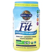 Garden of Life Raw Organic Fit Protein Powder, Original, 28g Protein, 1.9lb, 30.1oz