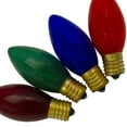 thumbnail image 2 of Northlight C7 Ampoules de Remplacement Transparentes de Noël - Multicolore - 4ct, 2 of 3