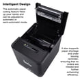 thumbnail image 3 of Label printer,Thermal Receipt Speed Kitchen Ethernet With 2 Store Label Printer Support Auto Printer 80mm Thermal Printer 250mm/s 2 Rolls Paper Supermarket Printer Support 250mm/s Speed, 3 of 6