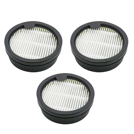 3Pieces Vacuum Cleaner Filter Vacuum Accessory Round Filter Easy Installation