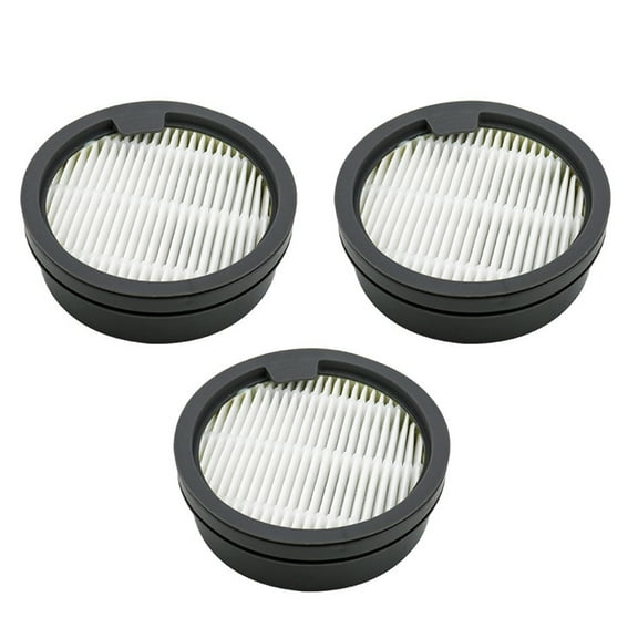 3Pieces Vacuum Cleaner Filter Vacuum Accessory Round Filter Easy Installation