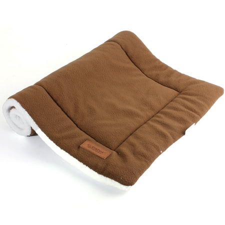 Pet Dog Puppy Cat Bed Cushion Mat Pad Kennel Crate Cozy Warm Sleep Mat Soft House, L (Best Way To Crate Train A Puppy At Night)
