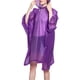 thumbnail image 2 of 1 paquete de ponchos impermeables para adultos Impermeables reutilizables Impermeable resistente para emergencias con capucha con cordón, 2 of 3