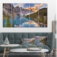 thumbnail image 1 of Design Art - Lac Moraine dans le Parc Banff Canada, 1 of 3