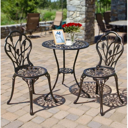 chairs table outdoor patio bistro topeakmart bronze furniture dialog displays option button additional opens zoom