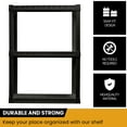 thumbnail image 4 of Hyper Tough Garage Shelving Unit Heavy Duty 3-Tier 2-Pack 39"H x 30"W x 14"D, Black 300 lb Capacity, 4 of 7