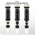 thumbnail image 2 of 3 in 1 Mini Wireless Electric Portable Espresso Coffee Machine Black, 2 of 5