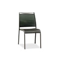 thumbnail image 2 of Whiteline Modern Living Aloha Indoor/Outdoor Dining chair Grey Aluminium frame, grey textilene sling seat and back, Stackable, Set of 2, 2 of 10