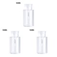 thumbnail image 3 of Xingzhi Distributeur de Pompe à Pression Vide Récipient de Stockage Rechargeable Flacon Transparent Boîte de Manucure 150ml 3Ensemble, 3 of 6