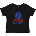 thumbnail image 3 of Inktastic Captain Adorable, Sailing Boat, Sailor, Sailing Boys Baby T-Shirt, 3 of 5