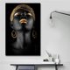 thumbnail image 5 of Lienzo de mujer negra africana, arte de pared, pintura abstracta, pinturas en lienzo para pared y decoración del hogar, 20x30cm Kearding EL017615-01, 5 of 6
