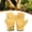 Yellow, variant on YAZHPA Safety Gloves Men & Women Heavy Duty Grain Cowhide for Gardening Farming and Construction Ranching Driving-Yellow