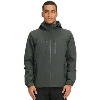Coleman Rainwear Danum Jacket, Grey/Green - Walmart.com
