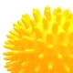 thumbnail image 5 of Bolas de masaje con púas, bolas plantares, ejercicio manual, yoga, pilates, masajeador de trabajo Amarillo, 5 of 6