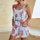 thumbnail image 5 of Pantalones Cortos de Mujer Casual Suspender Impresión Pantalones Cortos de Bolsillo, Pantalones Cortos de Mujer con Bolsillos, 5 of 6