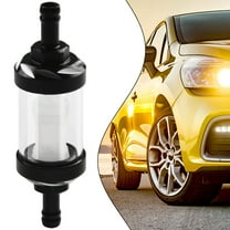 8mm 5/16" Universal Washable Fuel Filter Motorcycle Inline Petrol Diesel Filter Excellent Filtering Performance For Petrol