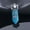Blue Agate, variant on Rock Quartz Stone sword Pendant Hexagon Bead Energy Reiki Healing Amulet-Opal