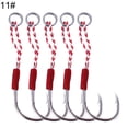 thumbnail image 3 of Fishing Lure - 20Pcs Stainless Steel Fish Hooks Tackle Accessory for Outdoor Sea Ocean Fishing, 3 of 7