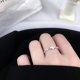 thumbnail image 2 of Anillo de plata con forma de cruz, anillo abierto vintage, anillo de dedo que combina con todo, 1 pieza, 2 of 4