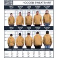 thumbnail image 6 of Funny Moustache Responsibility Joke Hoodie Hooded Sweatshirt Men Brisco Brands 2X, 6 of 6