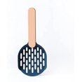 thumbnail image 1 of Pala para arena para gatos, pala para basura, con soporte de plástico, utilizada para limpiar arena para gatos, arena sanitaria para gatos con mango cómodo azul, 1 of 3