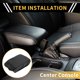 thumbnail image 2 of Cubierta de reposabrazos Unique Bargains para GMC Canyon de cuero de microfibra con anti-rayones negra, 2 of 6