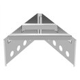 thumbnail image 3 of Estufa de madera triangular ligera Aomiun, quemador portátil de acero inoxidable para cocinar al air Aomiun Estufa al aire libre, 3 of 7