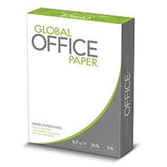 Global CKL811 8.5 x 11 in. Office Copy Paper, White