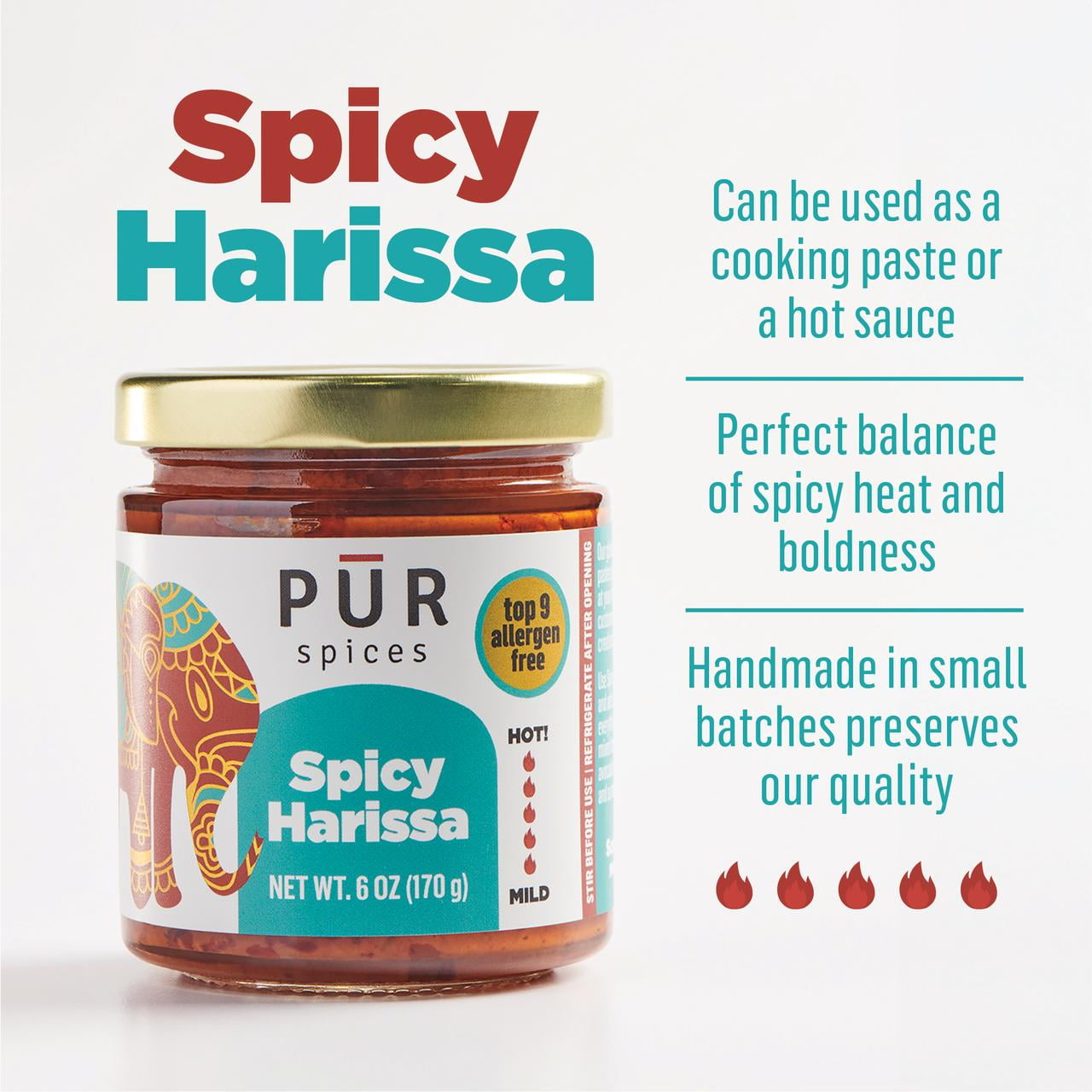 Spicy Harissa - 2 pack