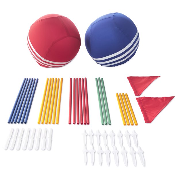 Kid Kick Croquet Set Child Outdoor Kicking Games